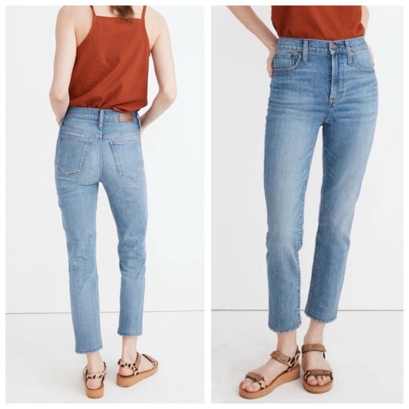 Madewell The Perfect Vintage Crop Jean, Clymer Wash sz. 25 - Picture 6 of 17